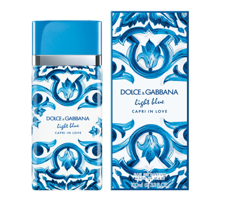 Dolce & Gabbana Light Blue Capri In Love